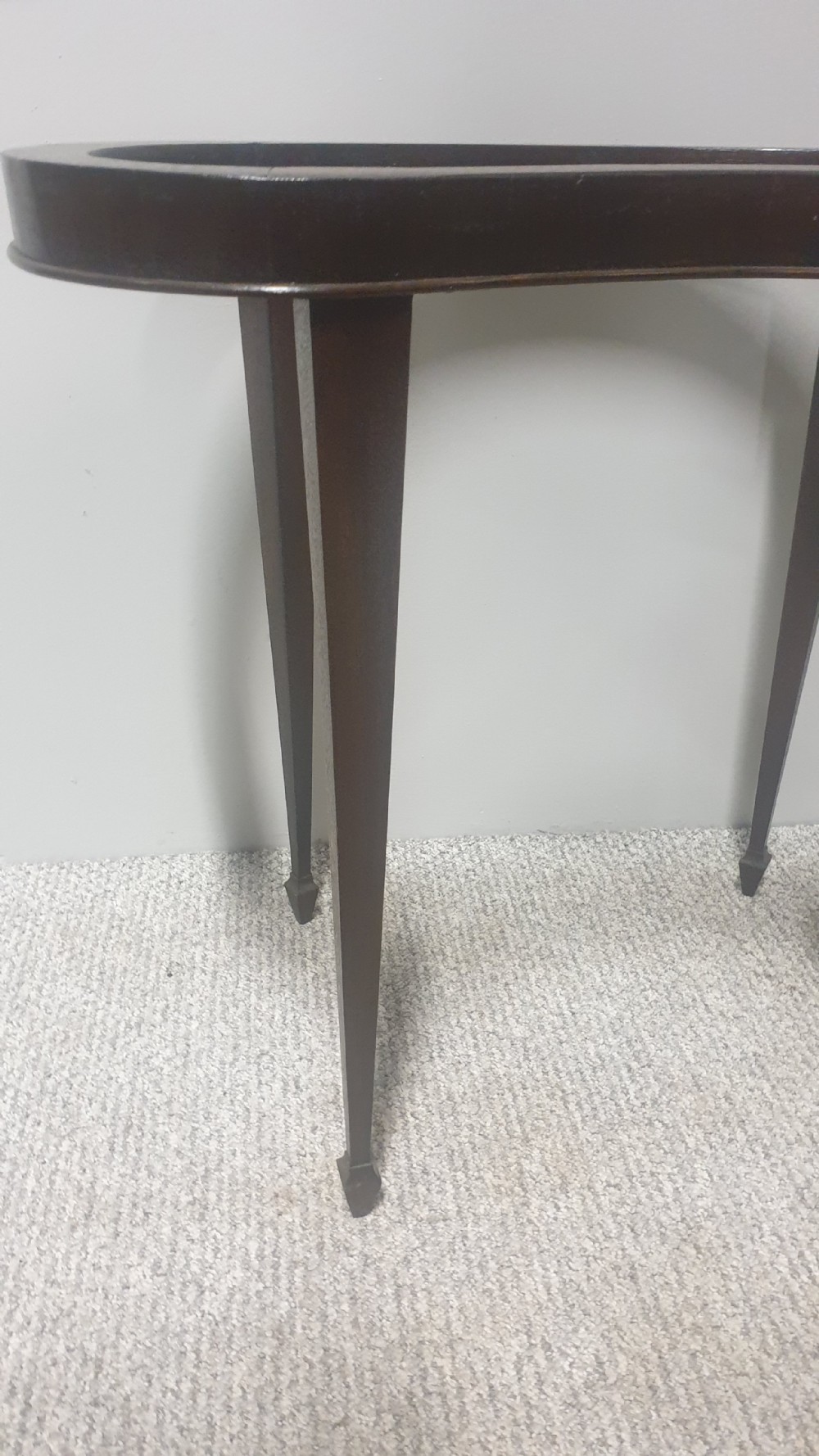 Excellent Pair Kidney Tray Lamp Tables View VIII
