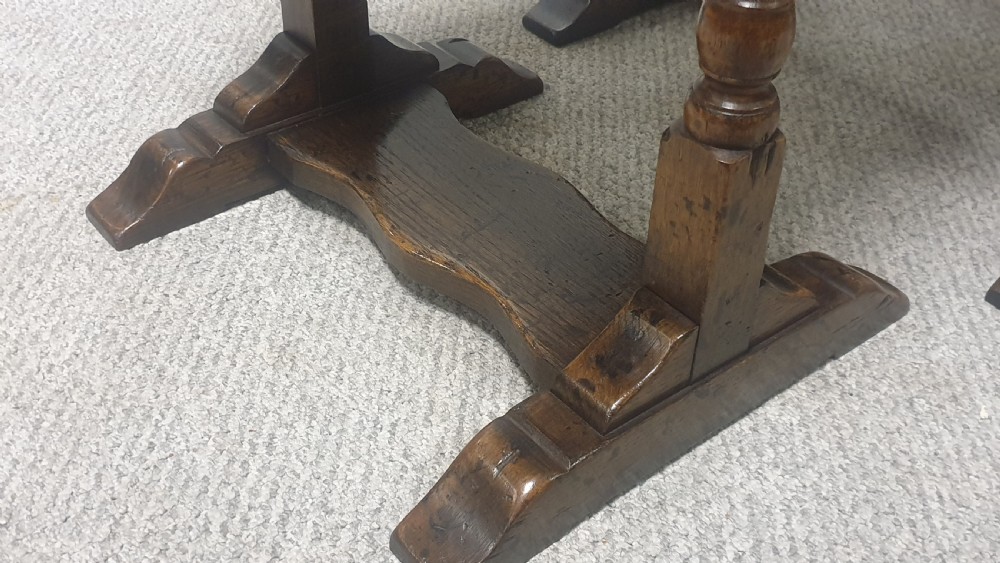 Super Oak Nest of Three Tables View IV