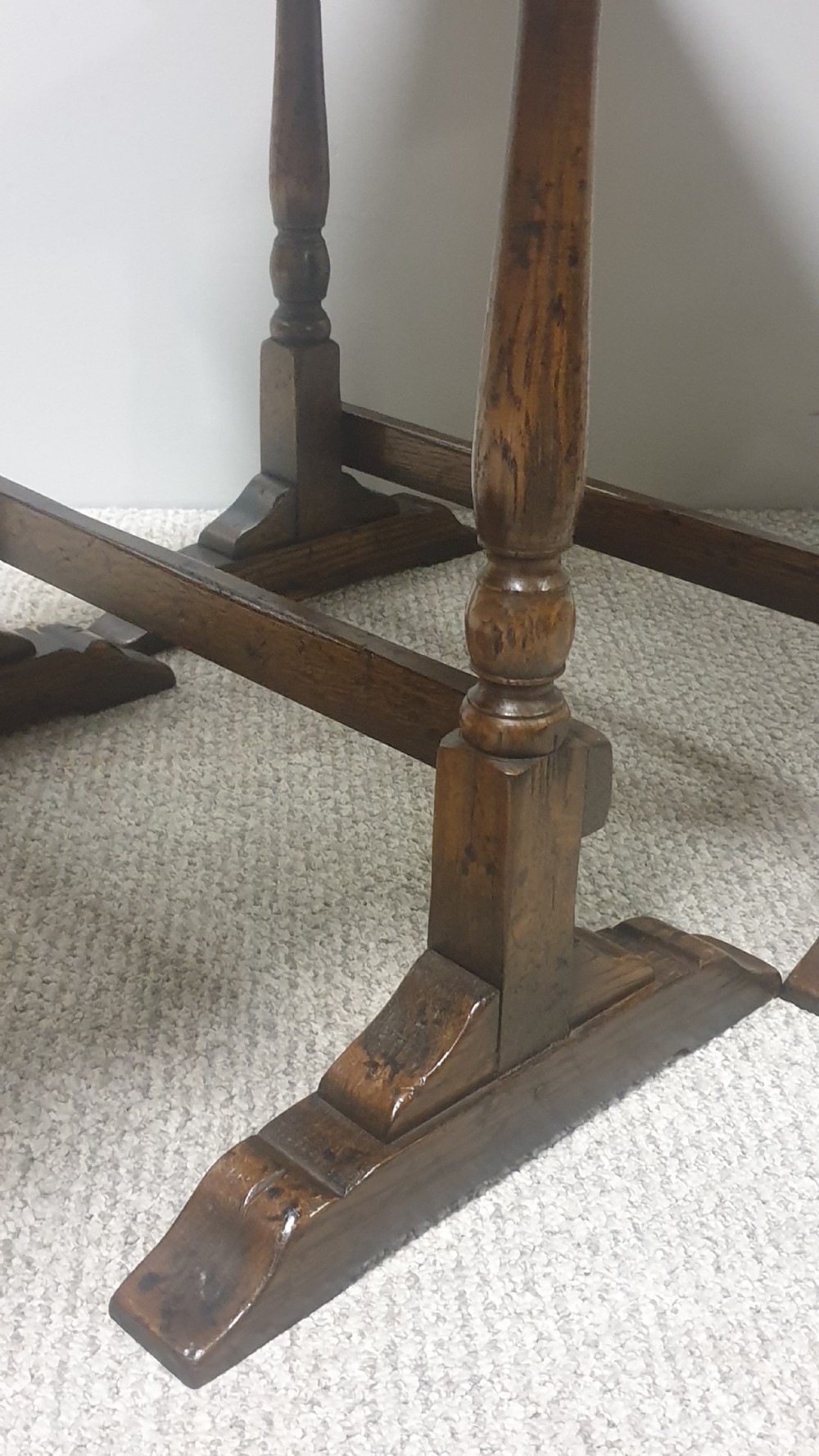 Super Oak Nest of Three Tables View V