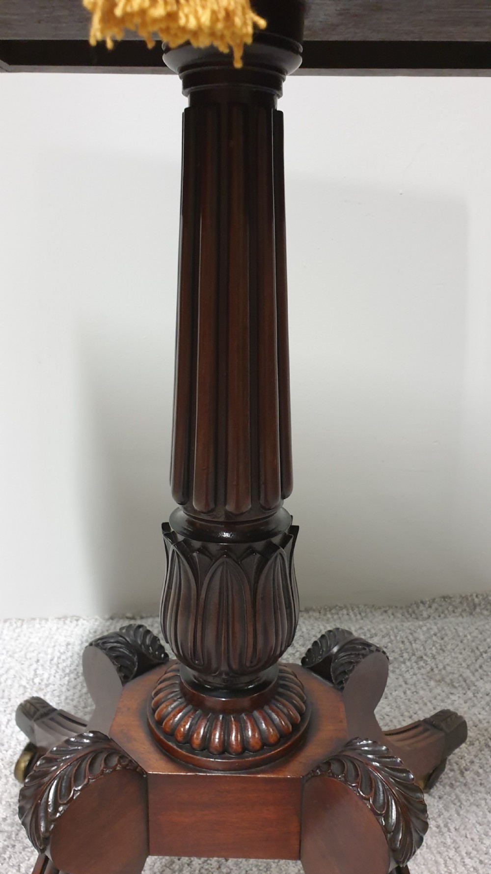 Exhibition Quality Drop Flap Pedestal Table View III