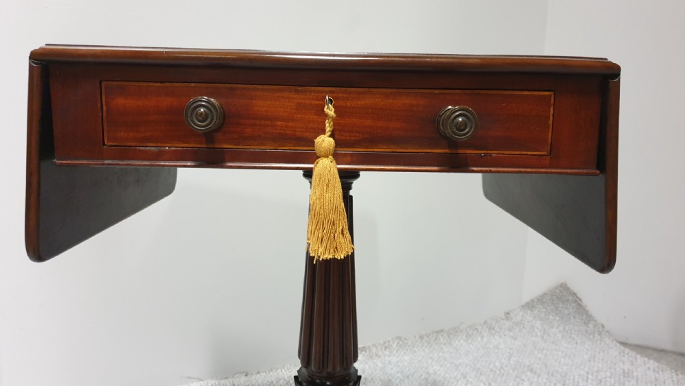 Exhibition Quality Drop Flap Pedestal Table View V