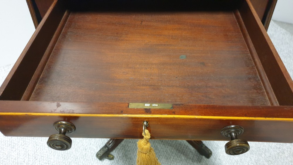 Exhibition Quality Drop Flap Pedestal Table View VI