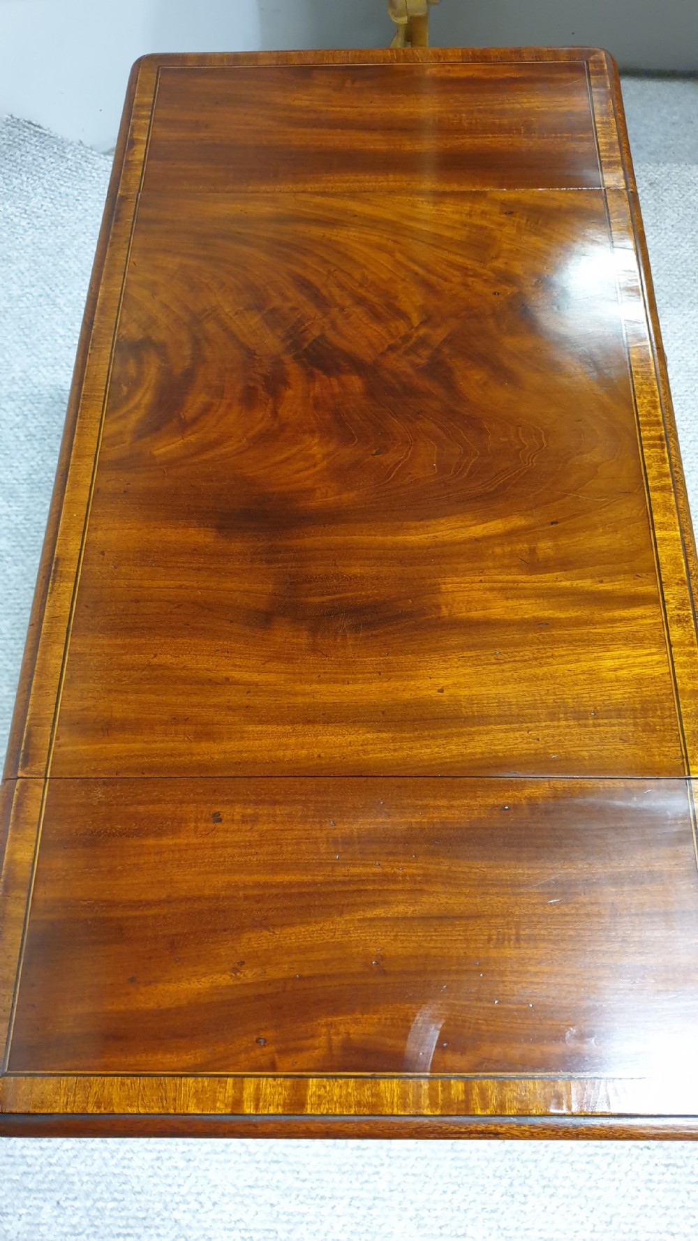Exhibition Quality Drop Flap Pedestal Table View XI