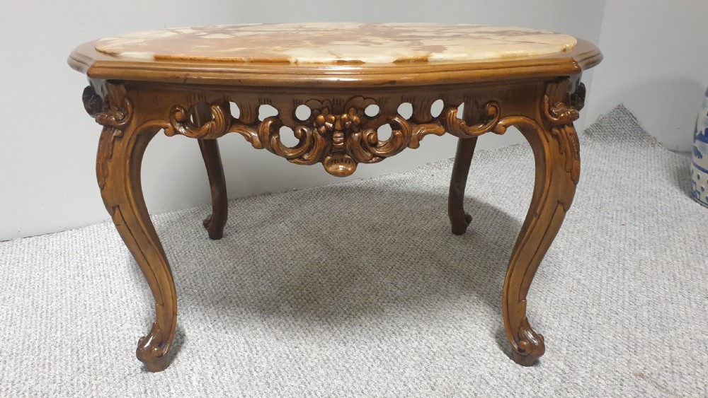 French Marble Coffee Table View III