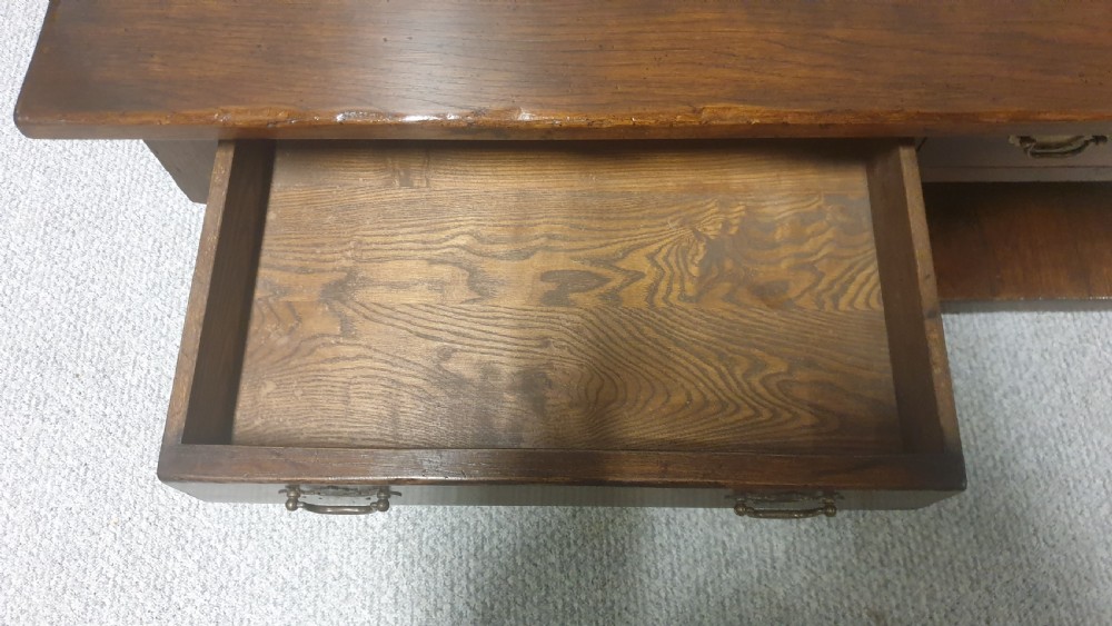 Superb Oak Plank Coffee Table View VII