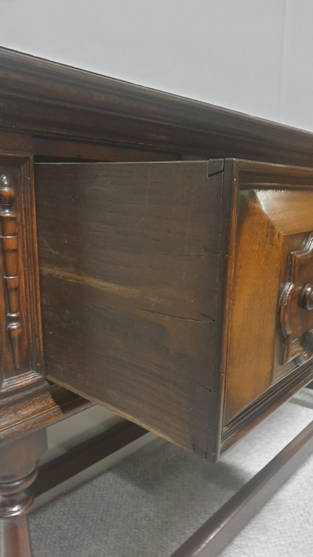 Excellent Quality Oak Sideboard View VI