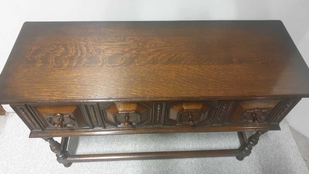 Excellent Quality Oak Sideboard View VIII