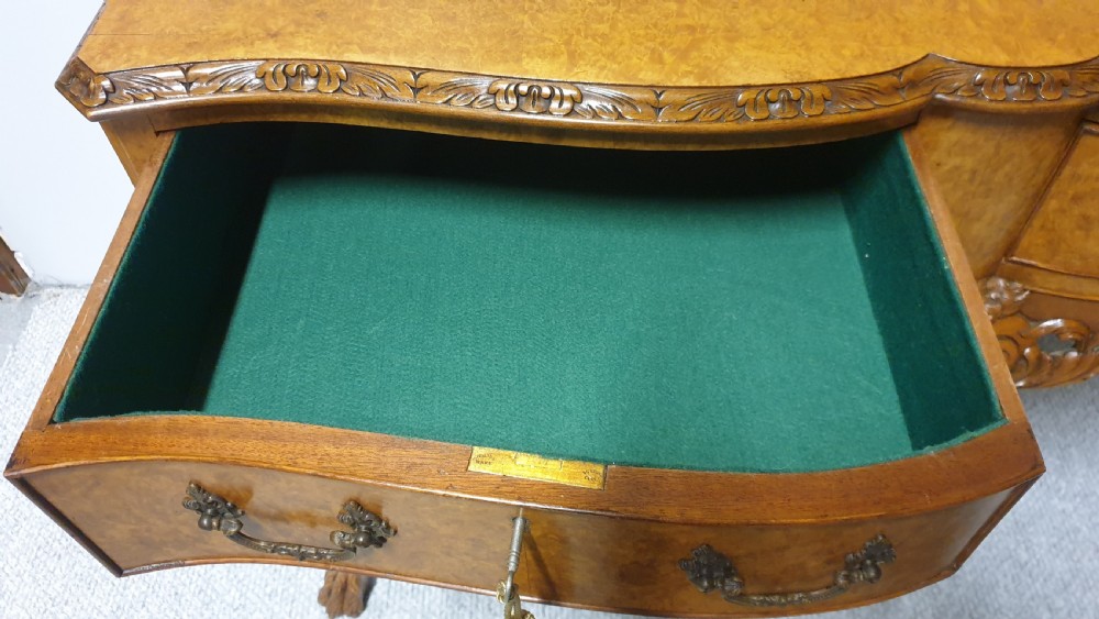 Superb Quality Burr Walnut Sideboard View IX