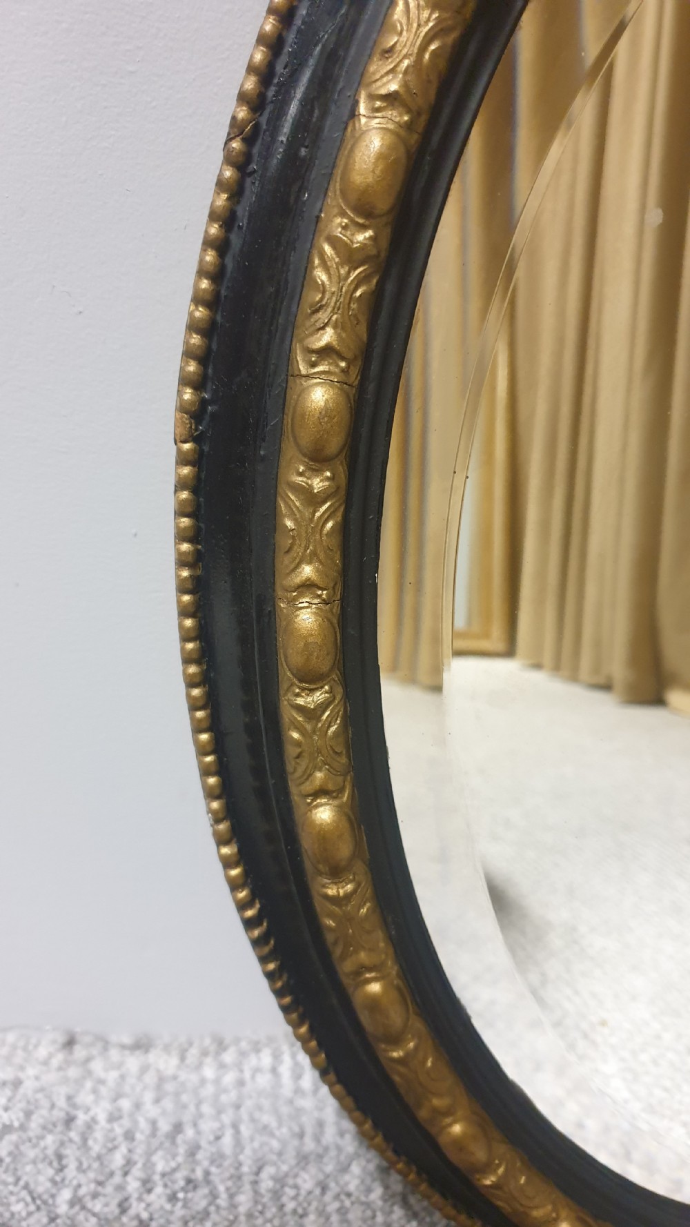 Pair Victorian Oval Mirrors View IV