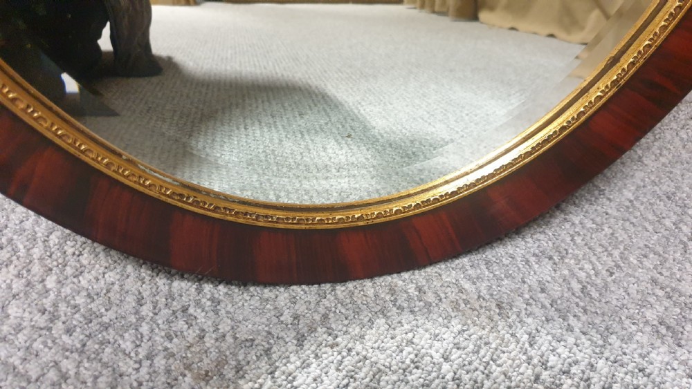 Pair Victorian Oval Mirrors View IV