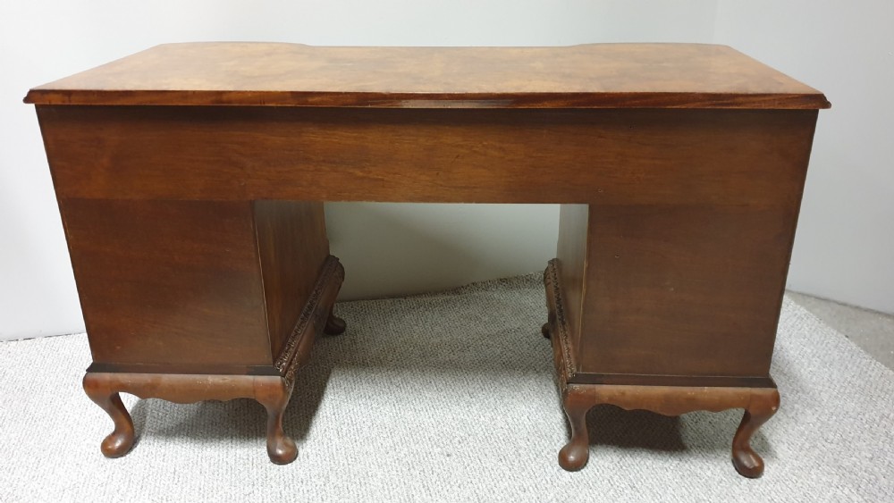 Fabulous Breakfront Burr Walnut Desk View II