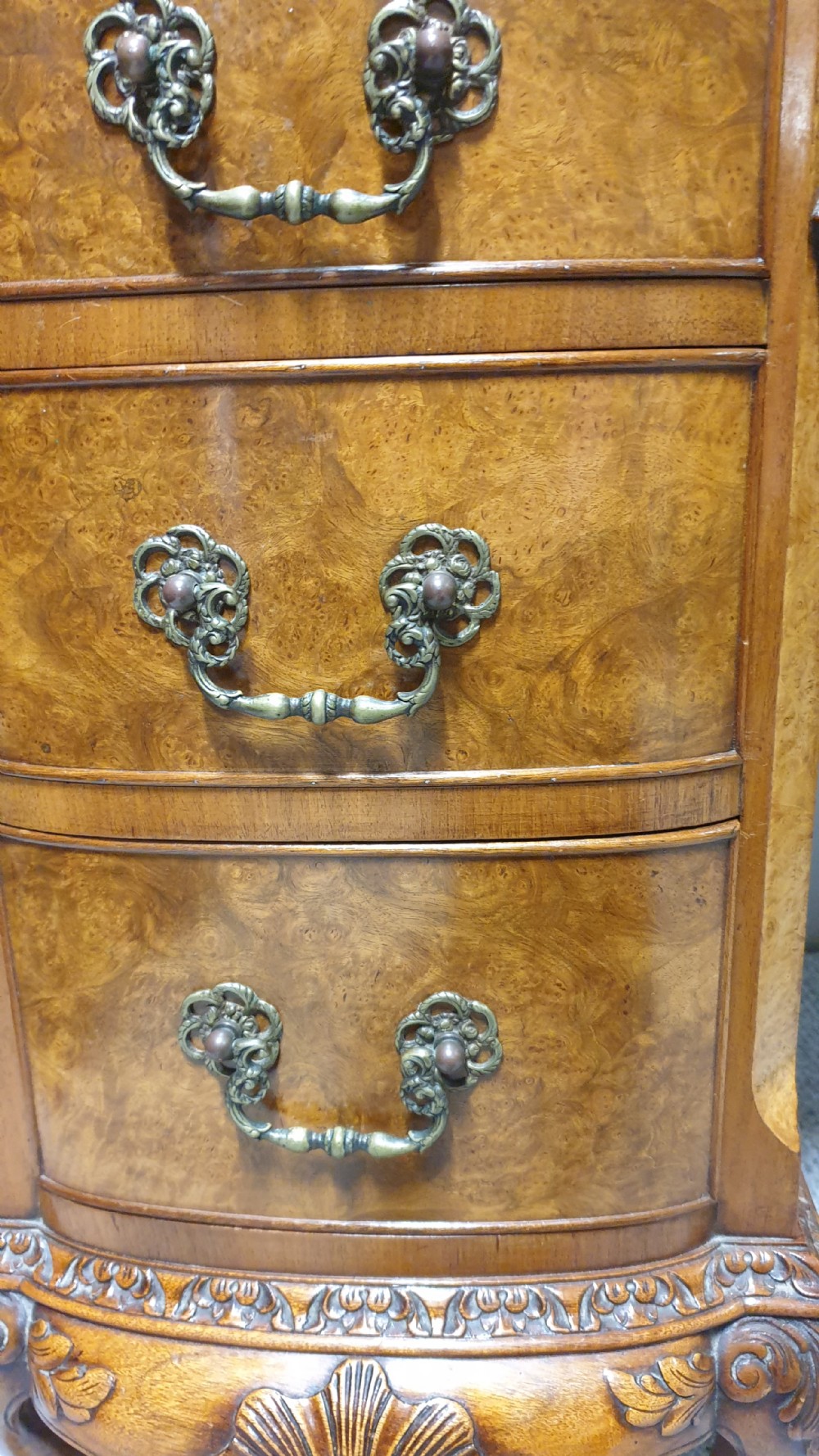 Fabulous Breakfront Burr Walnut Desk View X