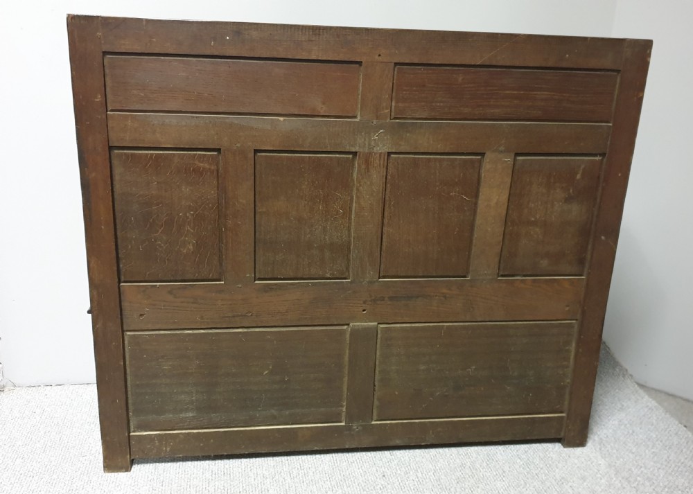 Superb Oak Monks Bench Settle View VIII