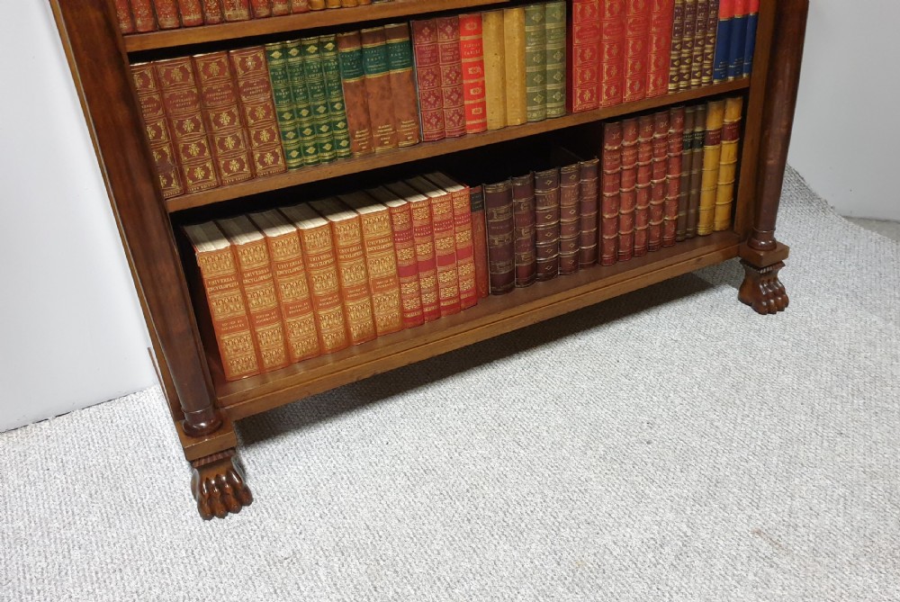 Superb Walnut Open Adjustable Bookcase View VI