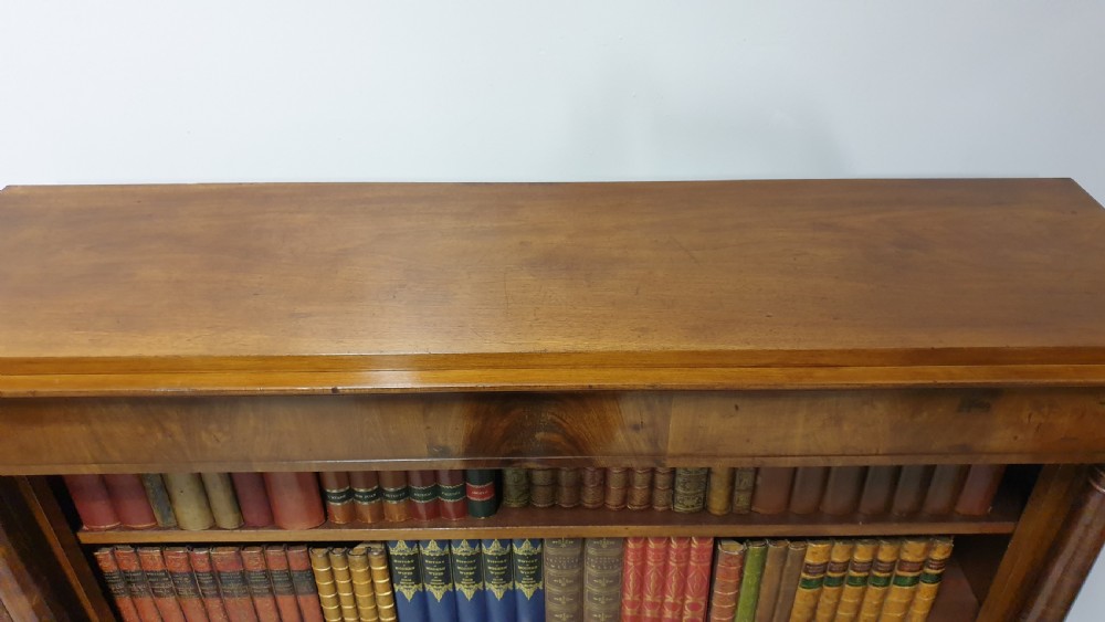 Superb Walnut Open Adjustable Bookcase View IX