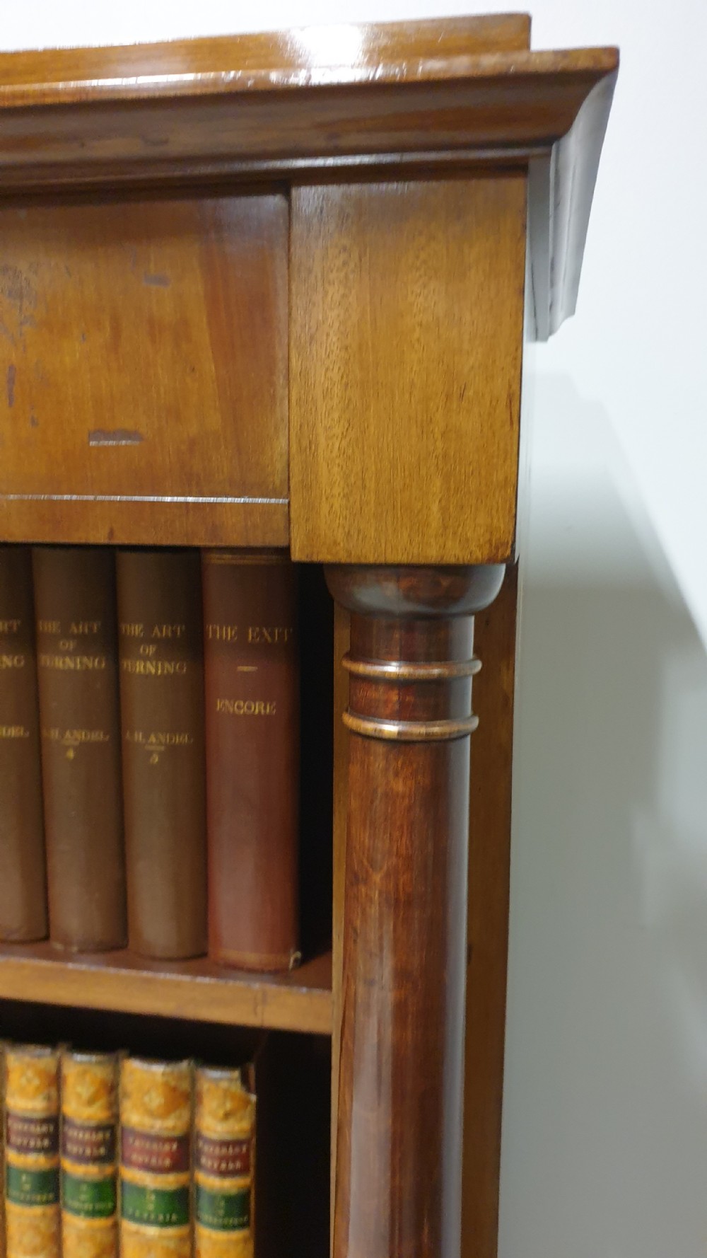 Superb Walnut Open Adjustable Bookcase View X
