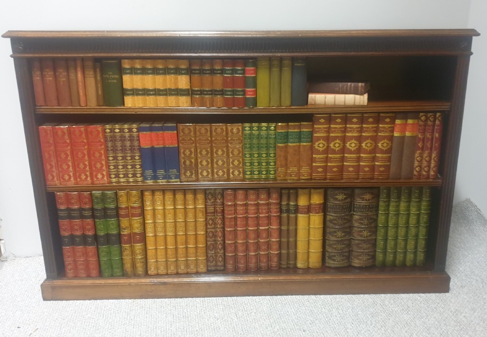 Very Good Mahogany Low Adjustable Bookcase View III