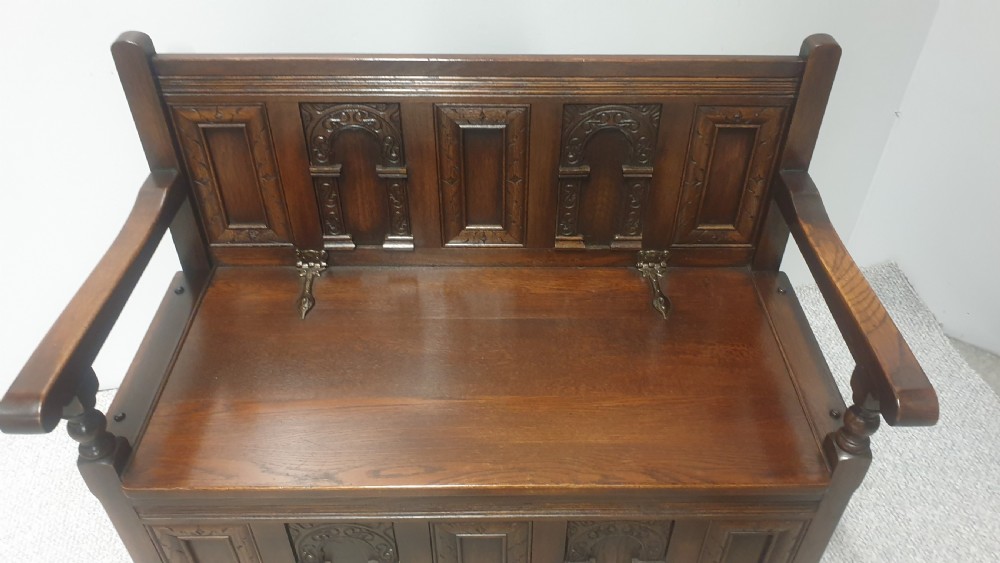 Oak Monks Bench View II