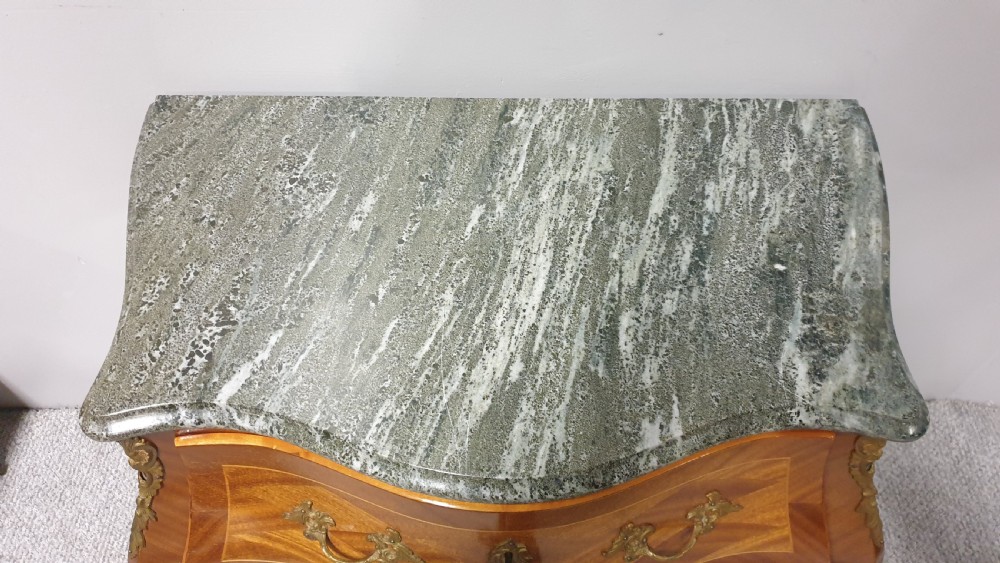 Super French Marble Topped Commode Chest of Drawers View V