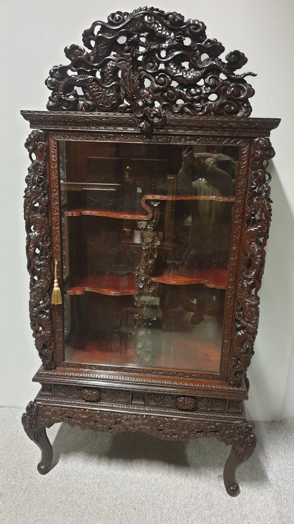 Outstanding Oriental Display Cabinet View III
