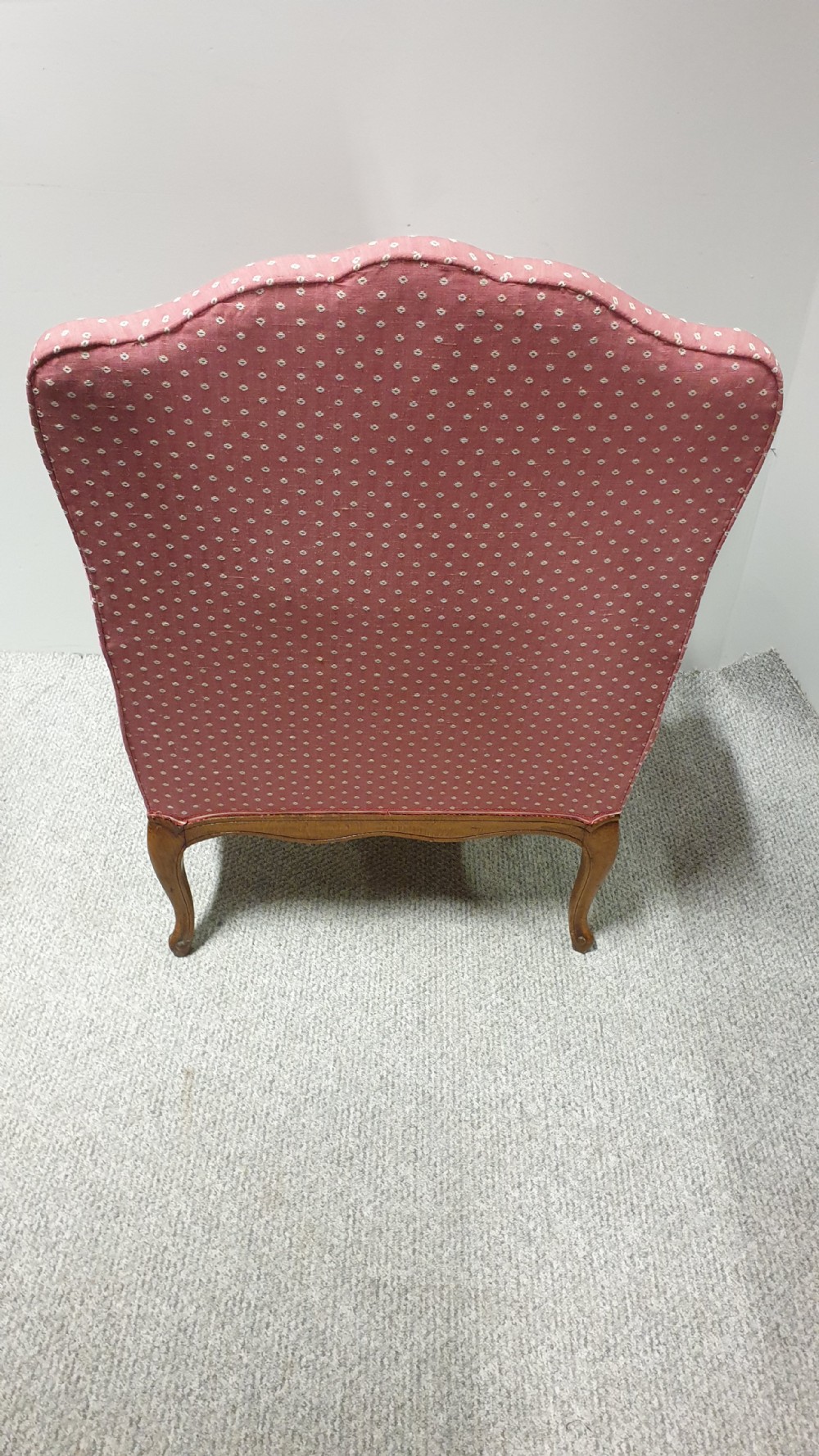 Superb French Walnut Library Chair View IV