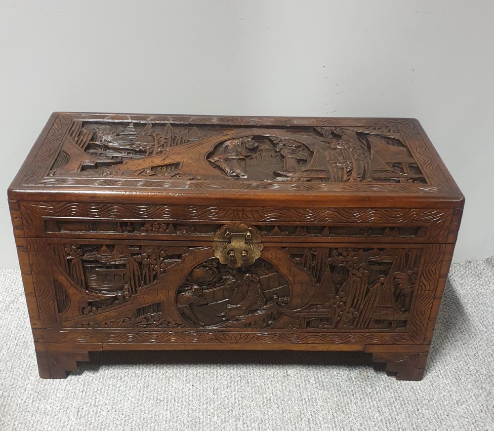 Fine Oriental Camphor Box
