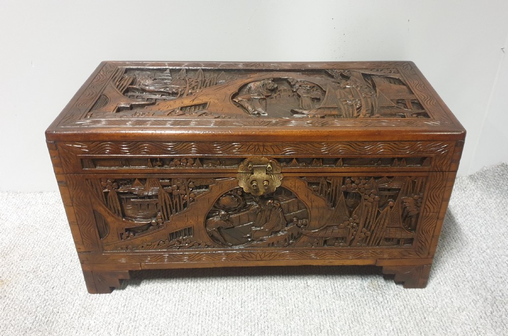 Fine Oriental Camphor Box View II