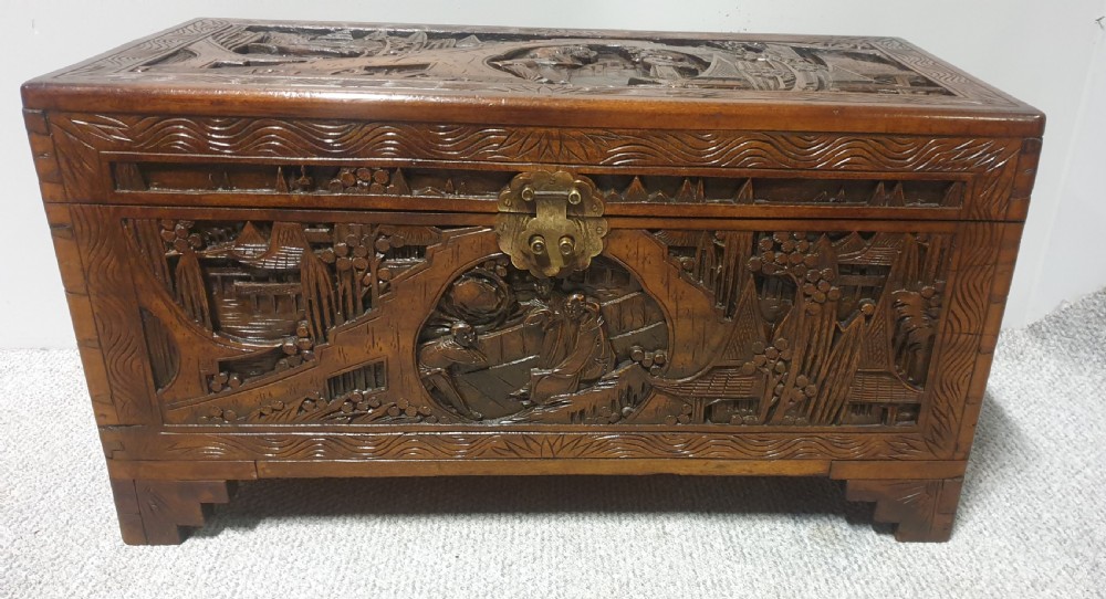 Fine Oriental Camphor Box View III