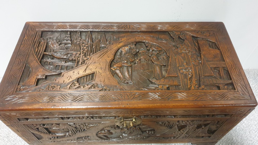 Fine Oriental Camphor Box View IV