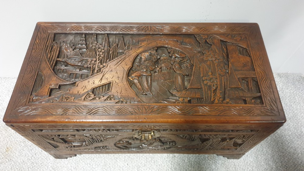 Fine Oriental Camphor Box View VI