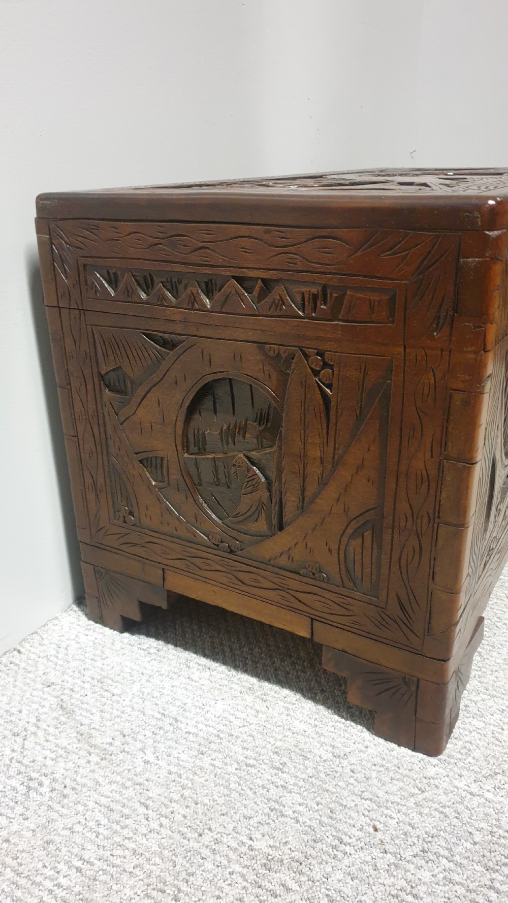 Fine Oriental Camphor Box View IX