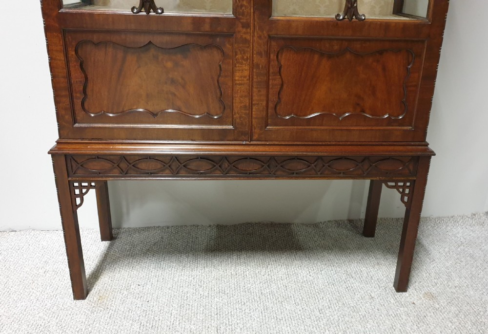 Fabulous Chippendale Mahogany Display Cabinet View III