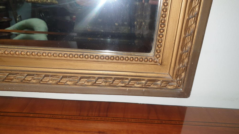 French Gilt Mirror View IV