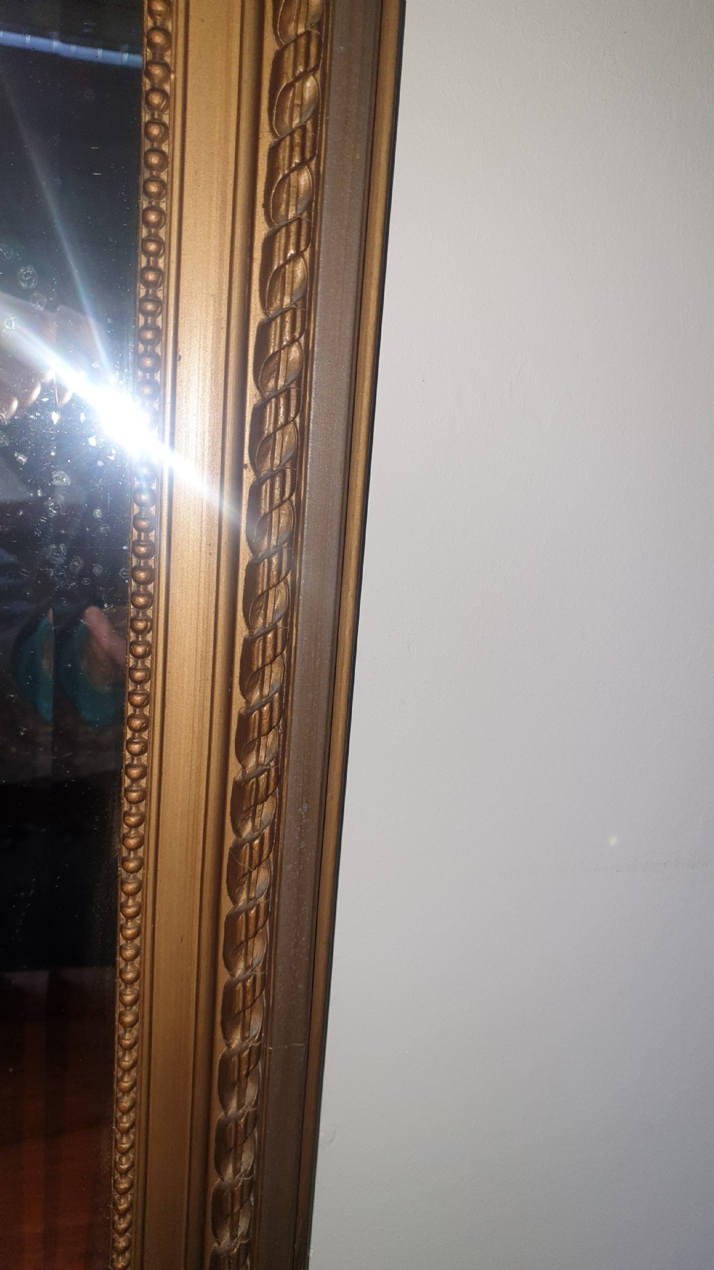 French Gilt Mirror View V