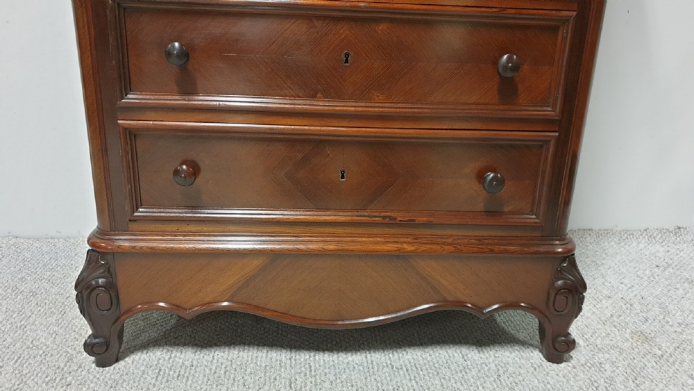 Superb French Rosewood Semanier Chest of Drawers View XIII