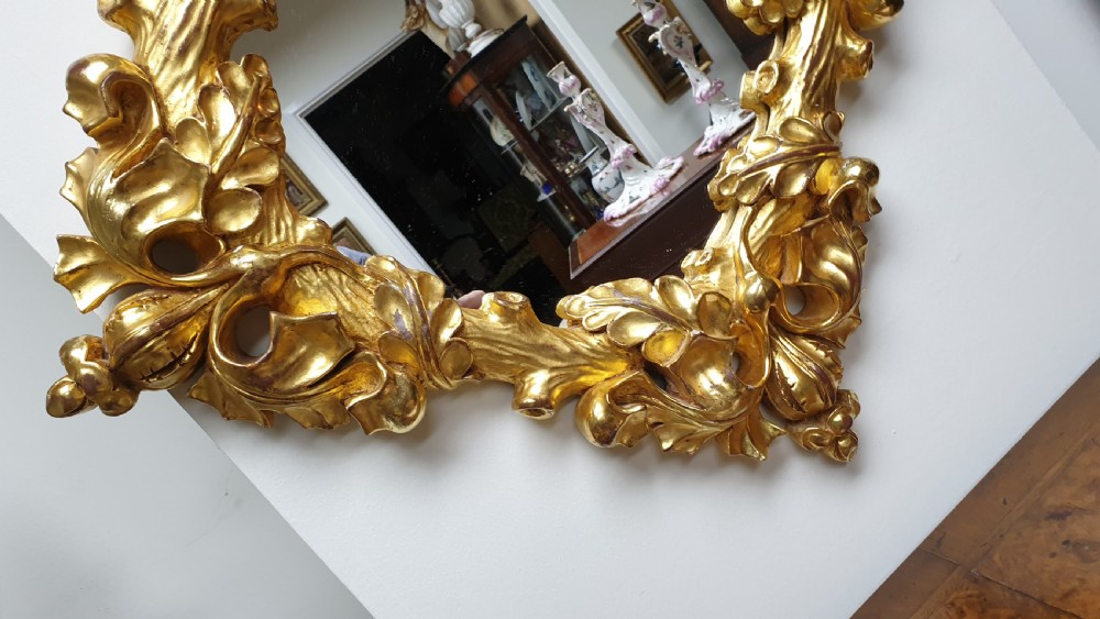 Pair Gilt Wall Mirrors View VI