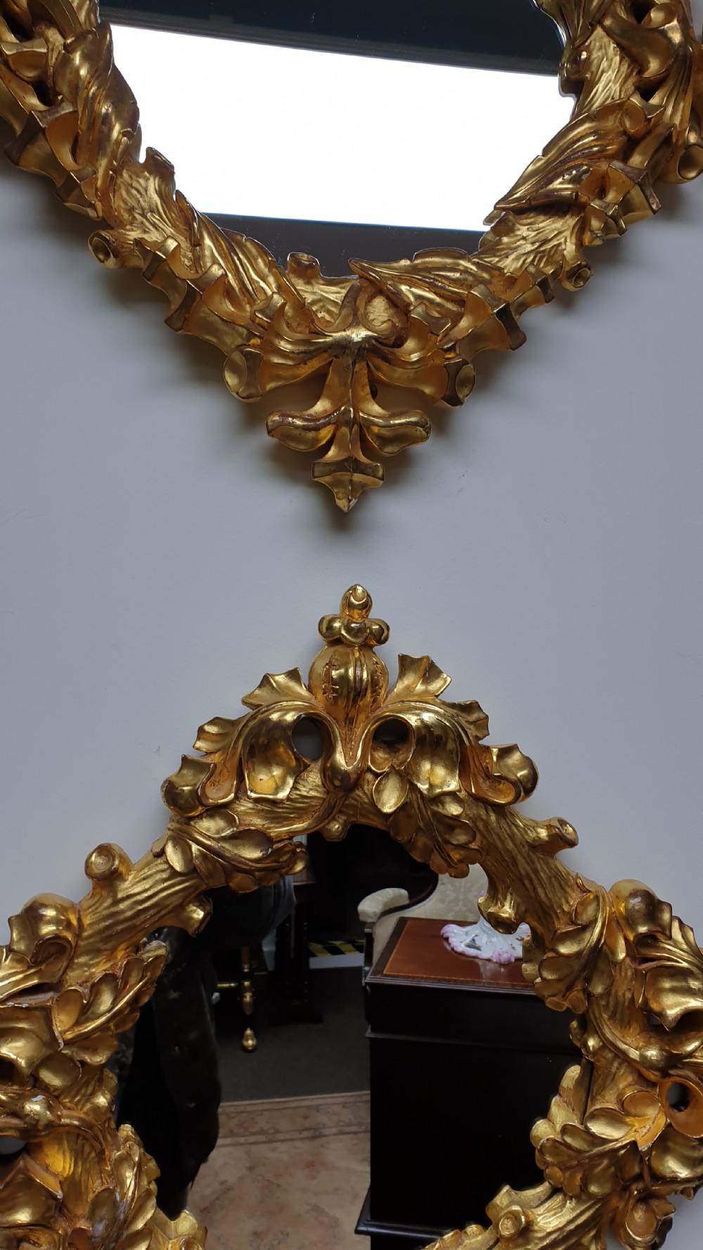 Pair Gilt Wall Mirrors View VII