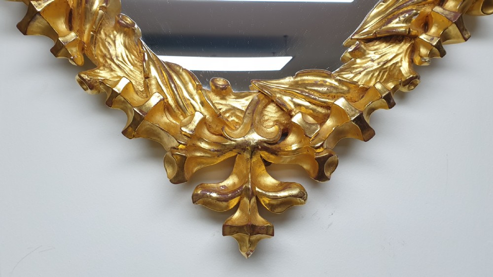 Pair Gilt Wall Mirrors View IX