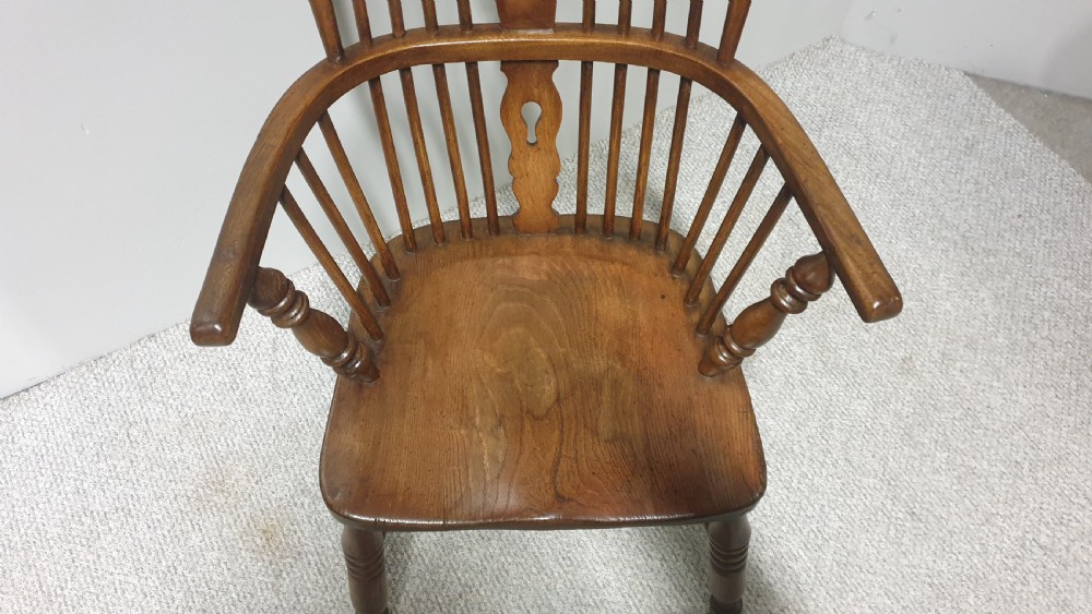 Ash and Elm Windsor Chair View III