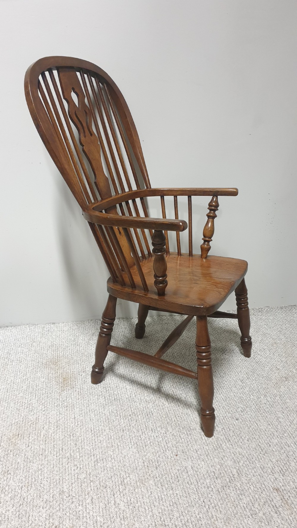 Ash and Elm Windsor Chair View V