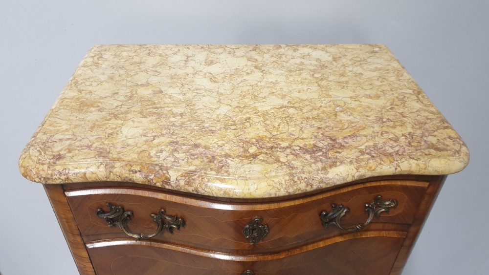 French Marquetry Escritoire Bureau View IV