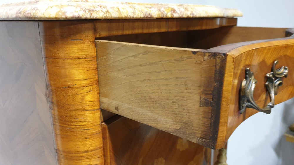 French Marquetry Escritoire Bureau View X