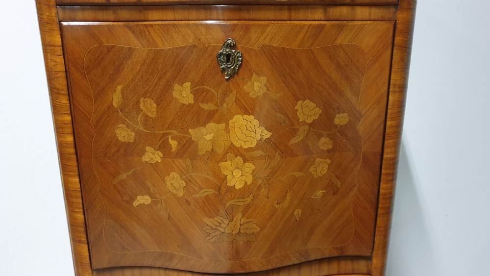 French Marquetry Escritoire Bureau View XIV