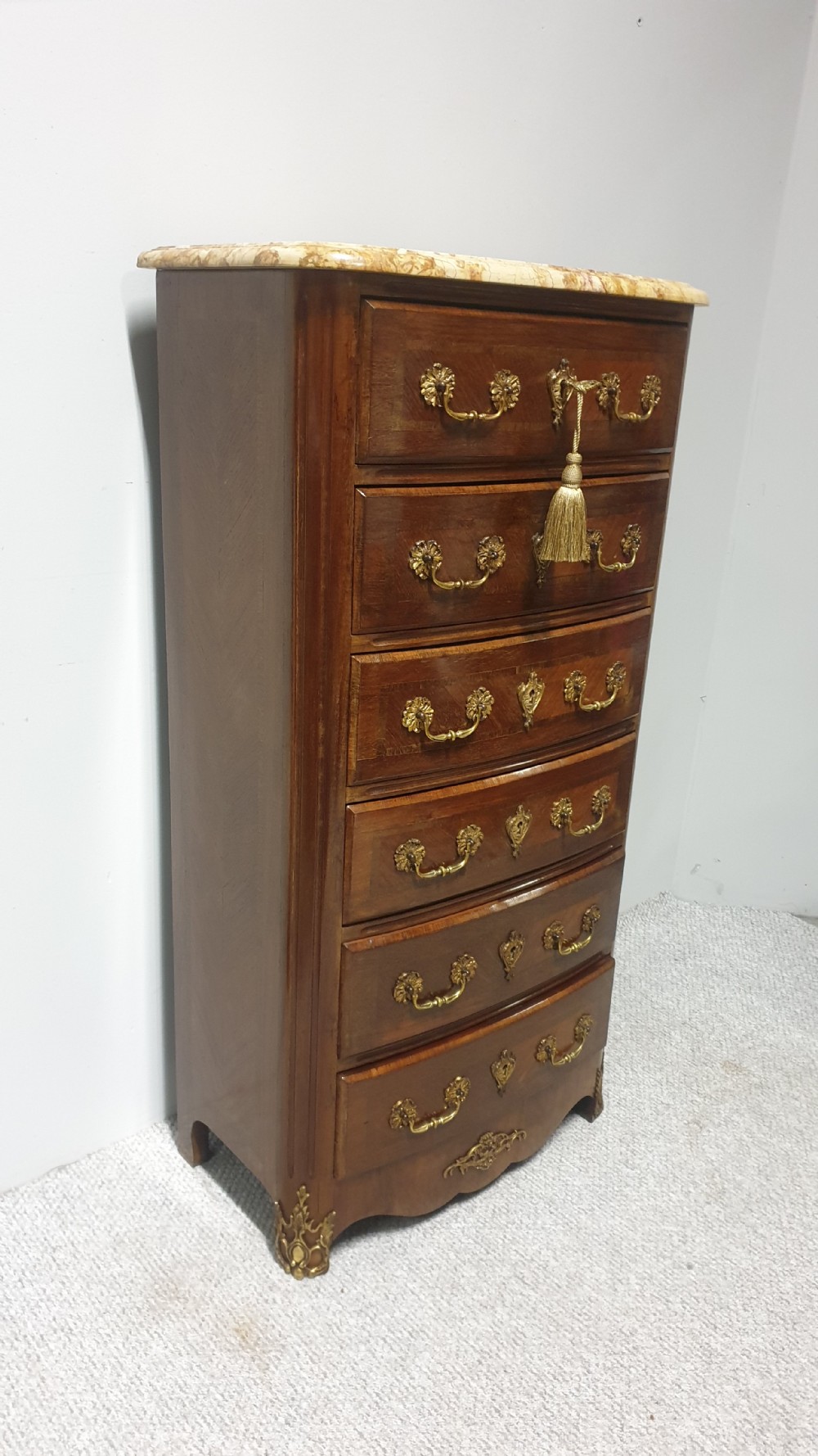 French Kingwood Semanier Chest of Drawers View II
