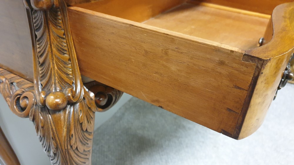 High Quality Burr Walnut Sideboard  View IV