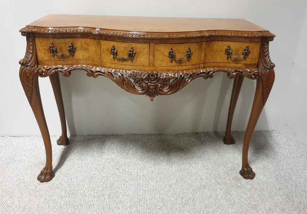 High Quality Burr Walnut Sideboard  View VII