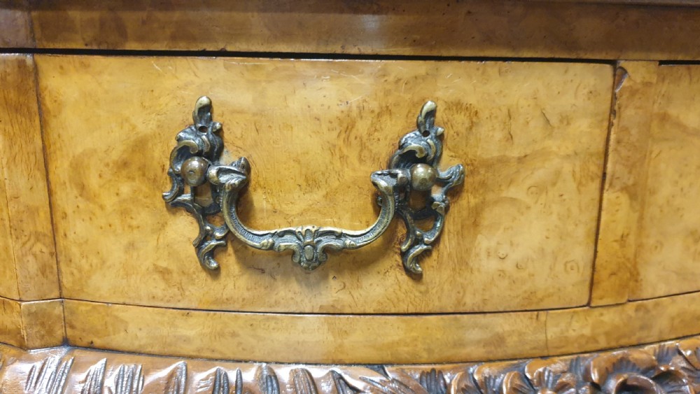 High Quality Burr Walnut Sideboard  View IX
