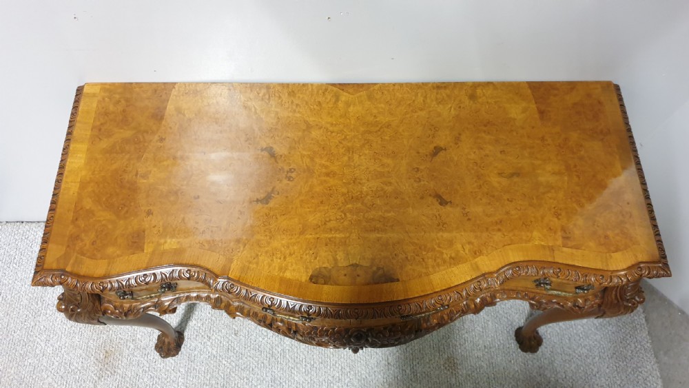 High Quality Burr Walnut Sideboard  View XI