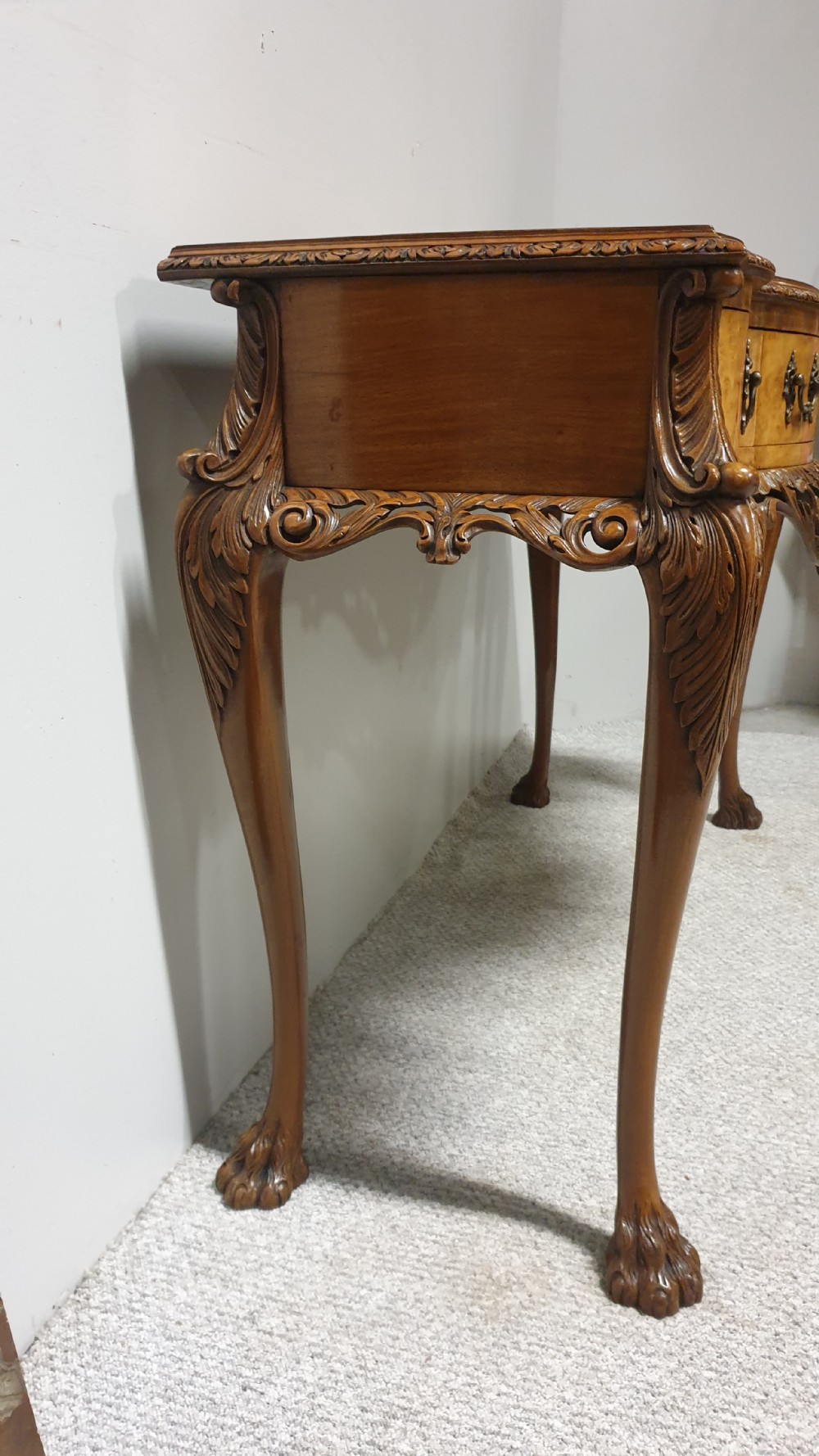 High Quality Burr Walnut Sideboard  View XIV