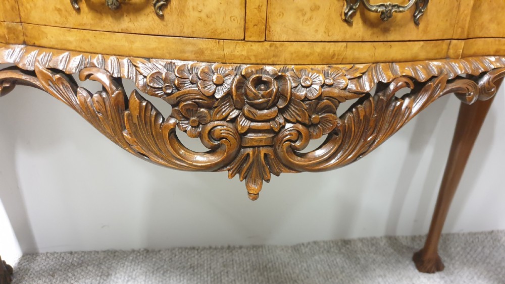 High Quality Burr Walnut Sideboard  View XVII
